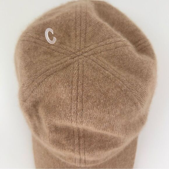 Amicale Cashmere Knit Cashmere Baseball Cap Size L/XL main image 10